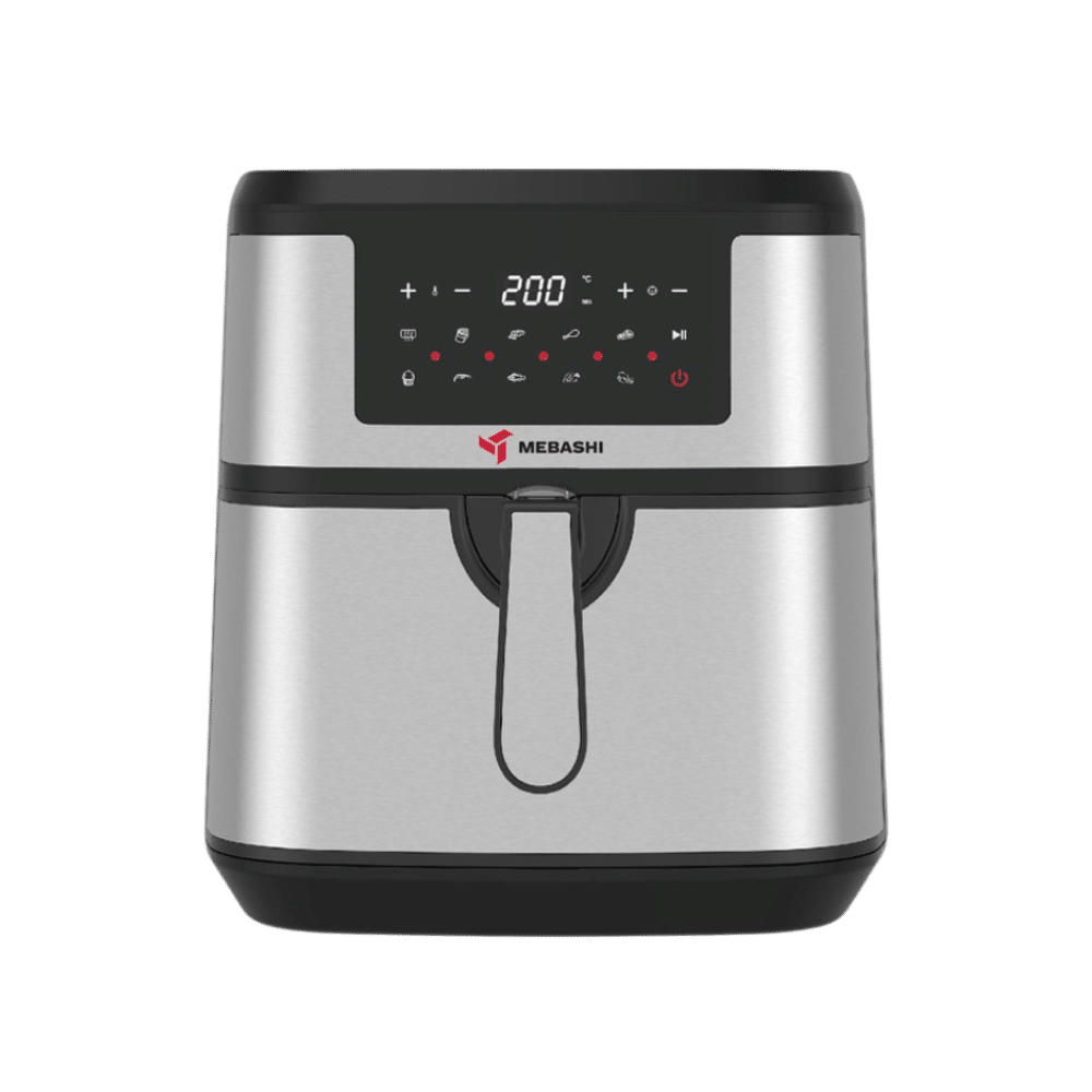 سرخکن مباشی مدل ME-AF960 با بدنه استیل و صفحه لمسی