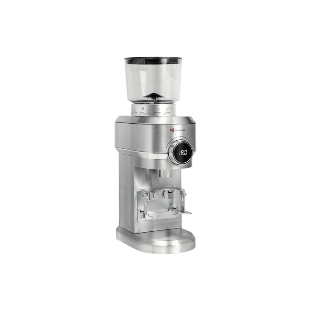 آسیاب قهوه مباشی مدل ME-CG2306 با بدنه استیل