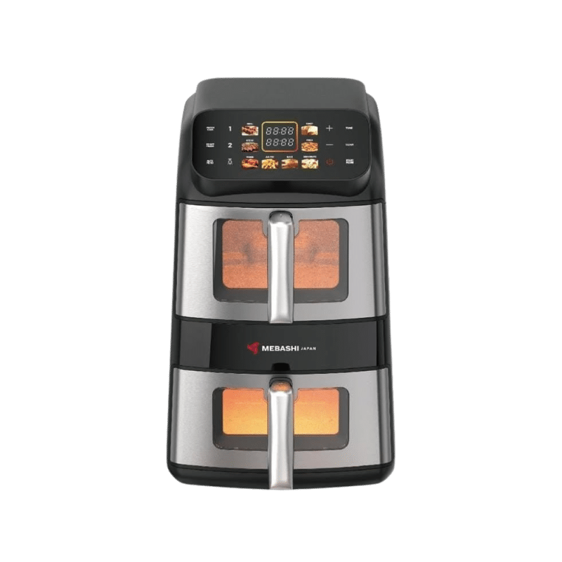 سرخ کن مباشی مدل ME-AF1200DS دوطبقه مشکی