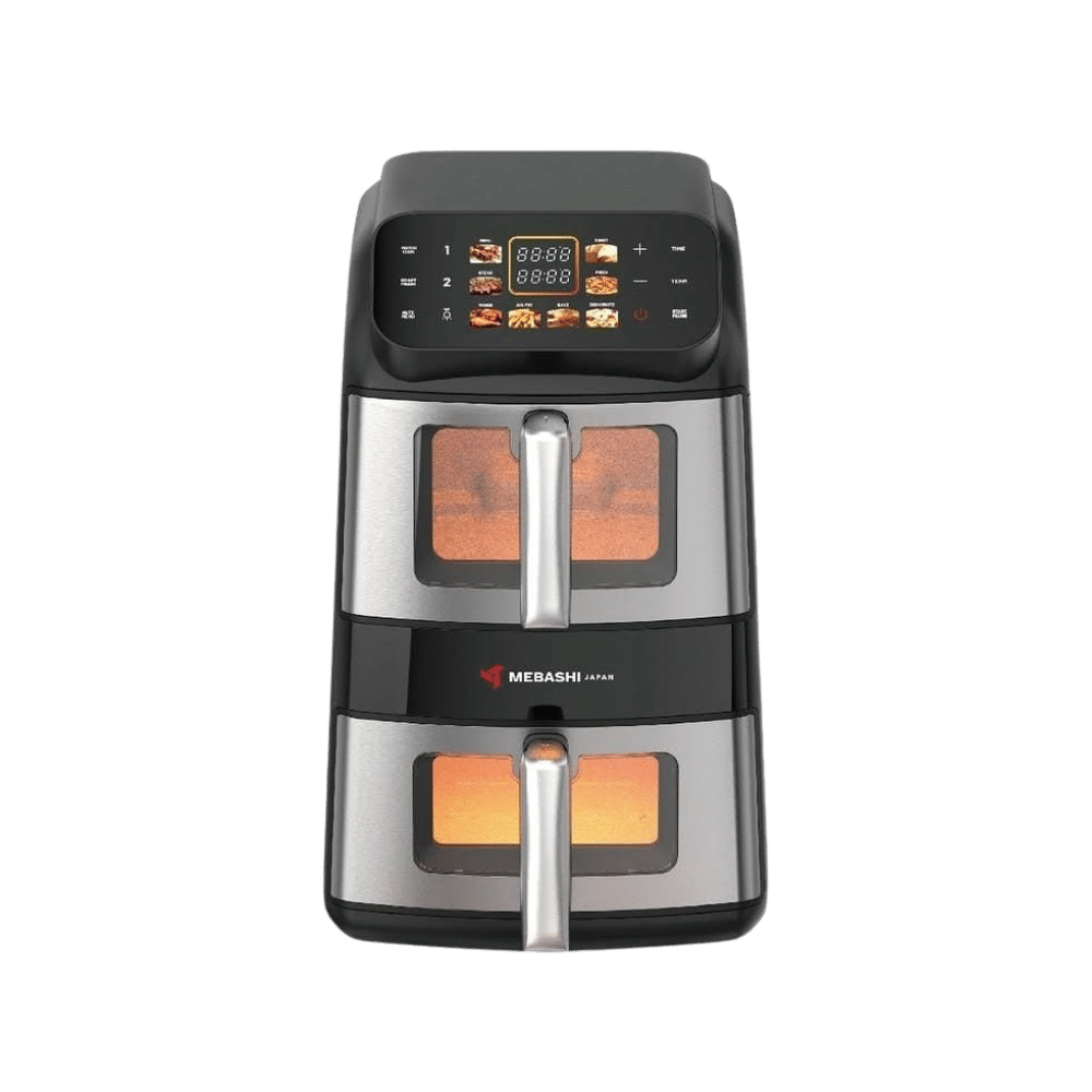 سرخ کن مباشی مدل ME-AF1200DS دوطبقه مشکی