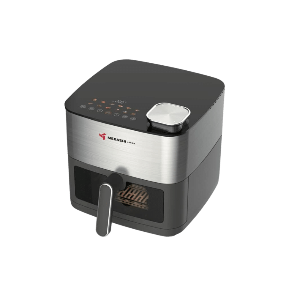 سرخ کن مباشی مدل ME-AF949 با بدنه استیل مشکی